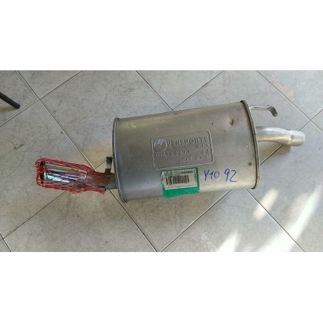 TERMINALE MARMITTA SILENZIATORE AUTOBIANCHI Y10 DAL 92 IN POI DISPONIB.VENEPORTE SCAFF.DIETRO PIAN.7