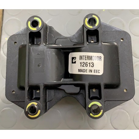BOBINA ACCENSIONE FIAT-CITROEN-PEUGEOT-INNOCENTI-LANCIA INTERMOTOR 12613 CASSA 178/A