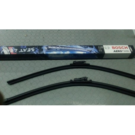 KIT SPAZZOLE TERGICRISTALLO ANTERIORE SEAT LEON DAL 2005 BOSCH( A 099 S )