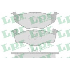 PASTIGLIE FRENO ANTERIORE MAZDA 626 DISP RAL (LPR) 05P638 POSIZ.ORIGINALE 