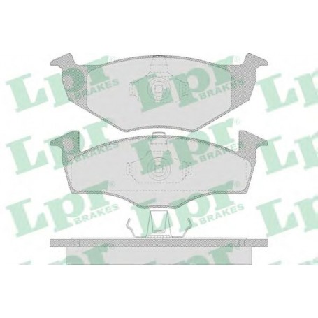 PASTIGLIE FRENO ANTERIORE MAZDA 626 DISP RAL (LPR) 05P638 POSIZ.ORIGINALE 