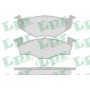 PASTIGLIE FRENO ANTERIORE SKODA FABIA-VW LUPO DISP RAL (LPR) 05P638 POSIZ.ORIGINALE