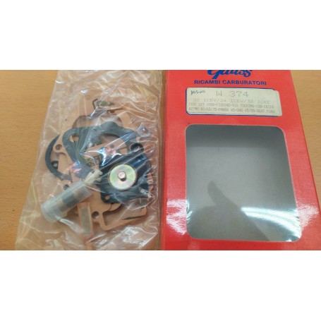 KIT REVISIONE CARBURATORE FIAT 127 1050 32ICEV 34 - CASSA 9/A