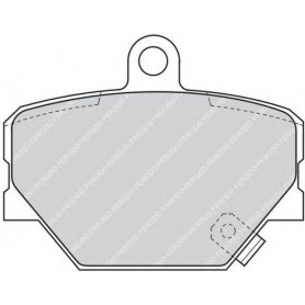 PASTIGLIE FRENO ANTERIORIE SMART CABRIOL-FORTWO-CITY COUPE DISP PLANET 208660 POSIZ.ORIGINAL