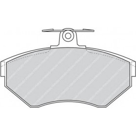PASTIGLIE FRENO ANTERIORI VOLKSWAGEN PASSAT - AUDI - FERODO