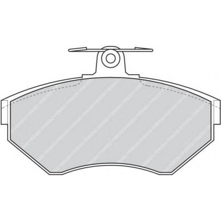 PASTIGLIE FRENO ANTERIORI VOLKSWAGEN PASSAT - AUDI - FERODO