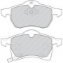 PASTIGLIE FRENO ANTERIORI OPEL ASTRA G-MERIVA-ZAFIRA A SEVEN PARTS SV0390047 POSIZ.ORIGINALE