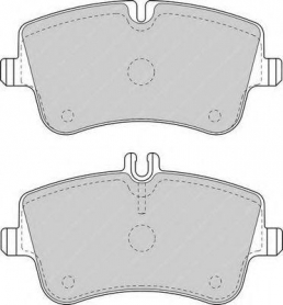 pastiglie freno anteriori - ferodo