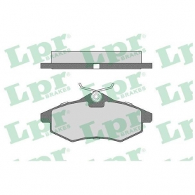 FDB1542 - PASTIGLIE FRENO ANTERIORI CITROEN C2 - C3 LPR