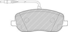 pastiglie freno anteriori - ferodo