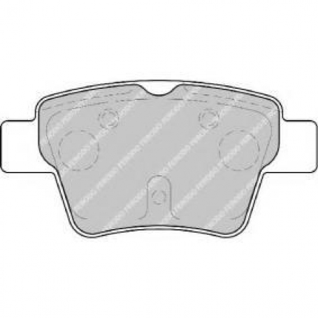 PASTIGLIE FRENO POSTERIORI CITROEN C4 - PEUGEOT 307 BREMBO P61080