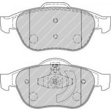 PASTIGLIE FRENO ANTERIORI RENAULT SCENIC II - GRAN SCENIC II FERODO