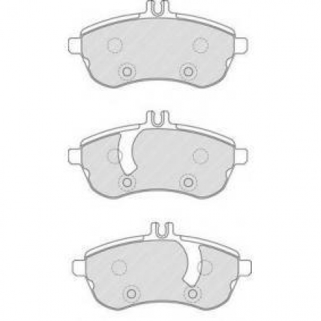 PASTIGLIE FRENO ANTERIORI MERCEDES CLASSE C BOSCH 0986494161