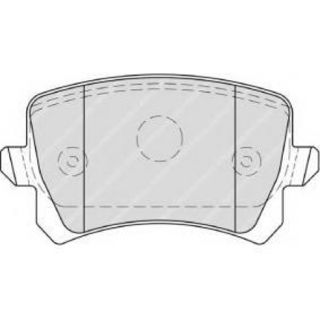 PASTIGLIE POSTERIORI AUDI Q3 - A6 BOSCH 0986494344