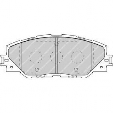 PASTIGLIE FRENO ANTERIORI TOYOTA AURIS - RAV 4 III