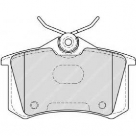 PASTIGLIE FRENO POSTERIORI RENAULT MEGANE DCI