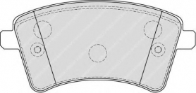 pastiglie freno anteriori - ferodo