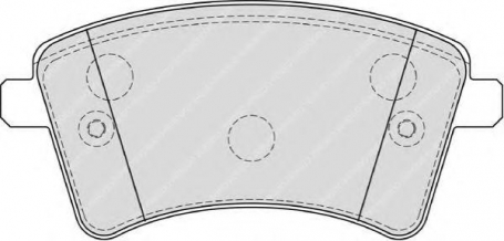 pastiglie freno anteriori - ferodo