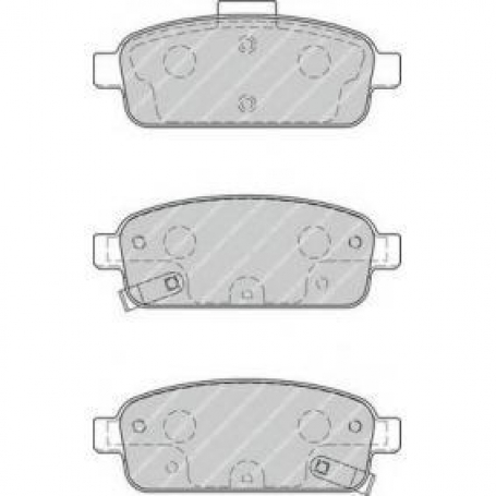 PASTIGLIE FRENO POSTERIORI OPEL ASTRA J - MOKKA - BREMBO P59080