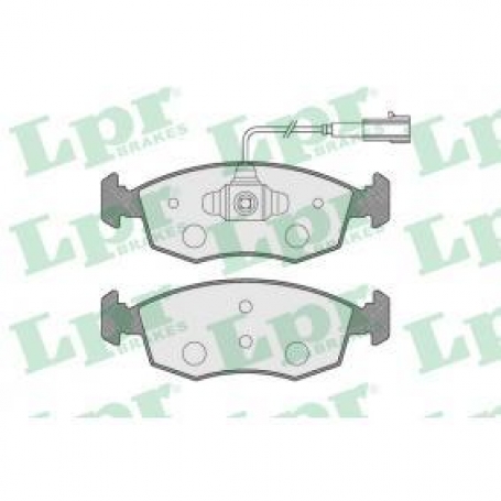 FDB4353 - PASTIGLIE FRENO ANTERIORI FIAT GRANDE PUNTO - GRANDE PUNTO EVO - 