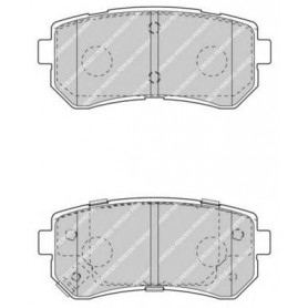 PASTIGLIE FRENO POSTERIORI KIA CEE'D-PRO CEE'D DISP BLUEPRINT ADG04282 POSIZ.ORIGINALE
