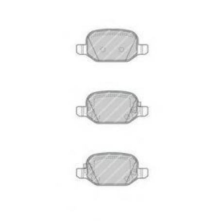 PASTIGLIE FRENO POSTERIORI FIAT 500 L METELLI 22-0324-4