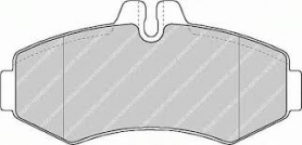 pastiglie freno anteriore - ferodo