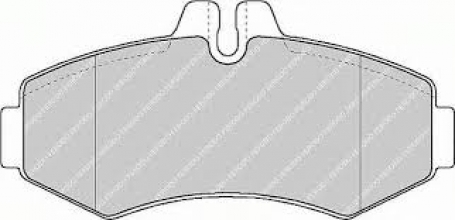 pastiglie freno anteriore - ferodo