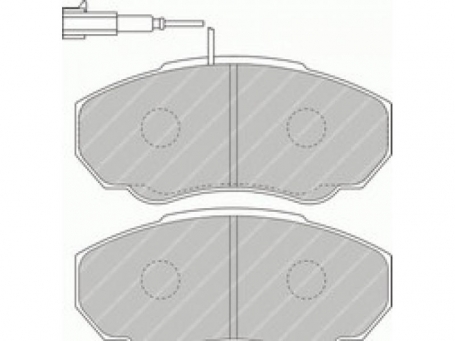pastiglie freno anteriore - ferodo
