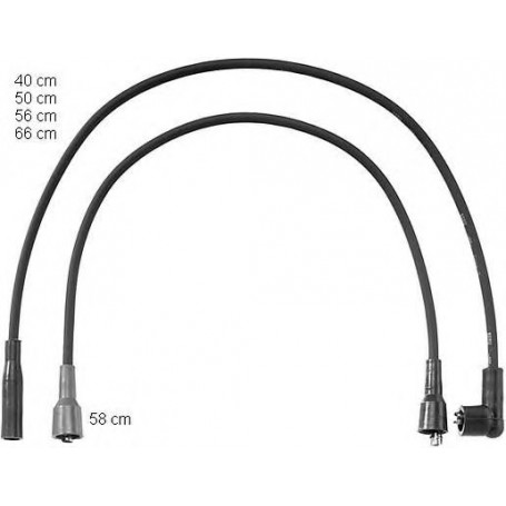 CAVI ACCENSIONE CANDELA DACIA 1300-MAZDA 626-SKODA FAVORIT DISP CHAMPION LS-01 CASSA 273/A