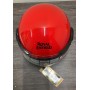 CASCO MOTO ROYAL ENFIELD TAGLIA XL (62 CM) RRGHEK000060 NERO-ROSSO CON VISIERA