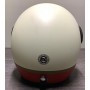 CASCO MOTO ROYAL ENFIELD TAGLIE XL (62 CM) COLORAZIONE ROSSO-BIANCO OPACO CON VISIERA