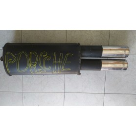 TERMINALE MARMITTA SPORTIVO IMASAF DOPPIA CANNA USATO SCAFF.DIETRO CASSA 161/A