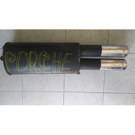 TERMINALE MARMITTA SPORTIVO IMASAF DOPPIA CANNA USATO SCAFF.DIETRO CASSA 161/A