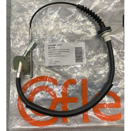 CAVO COMANDO FRIZIONE ADATTO PER FIAT 500 SPORTING-SEICENTO DISP COFLE 1402.3 CASSA 280/A