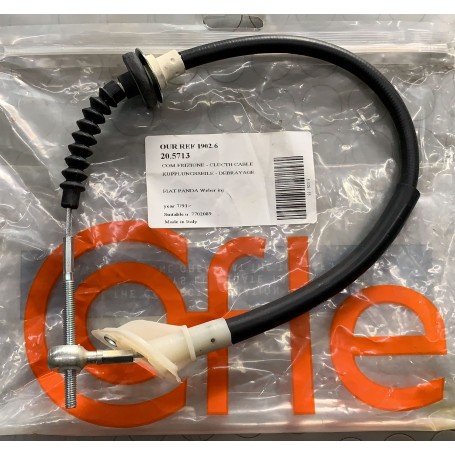 CAVO COMANDO FRIZIONE ADATTO PER FIAT PANDA DAL 1986 AL 2004 DISP COFLE 1902.6 CASSA 280/A
