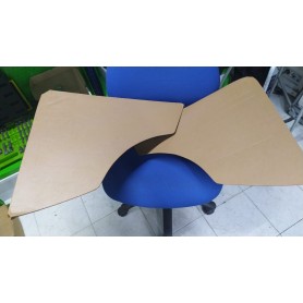 COPPIA PANNELLI POSTERIORI DESTROE SINISTRO FIAT 850 BERLINA BEIGE ORIGINALI DELL'EPOCA