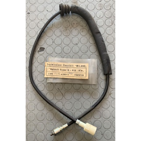 CAVO TRASMISSIONE CONTACHILOMETRI ADATTO PER RENAULT 9-11-SUPER 5 DISP MILANO C-676 CASSA 306/A
