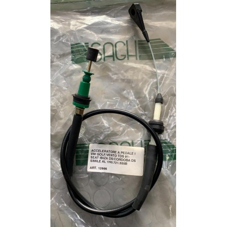 CAVO ACCELERATORE ADATTO PER SEAT CORDOBA-IBIZA-VW VENTO-GOLF DISP SAGH 12664 CASSA 313/A