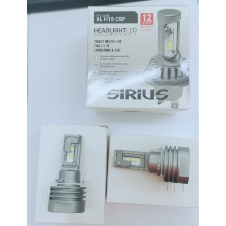 COPPIA LAMPADE LED XL H15 CSP