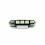 COPPIA LAMPADE LED BLACKLIGHT CAN-BUS SILURO 12V 39MM 3XLED 5050