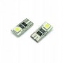 LAMPADE LED BLACKLIGHT CAN-BUS W5W T10 12V 2XLED 5050