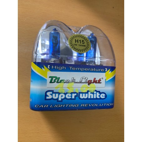 LAMPADE BLACKLIGHT EXTREMEWHITE H15 12V 15/55W 5000K