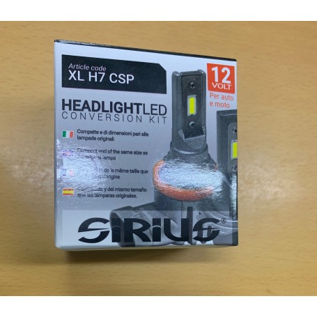 KIT HEADLIGHT LED SIRIUS H7 12/24V 6000K CHIP S