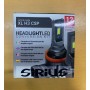 KIT HEADLIGHT LED SIRIUS H3 12V 6000K CHIP SEOUL CSP