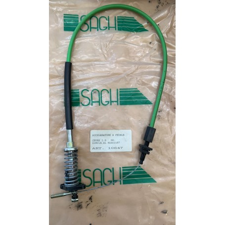 CAVO ACCELERATORE A PEDALE FIAT CROMA 1.6 DALL'86 IN POI DISP. SAGH 10647 SIMILE AL 82412187 CASSA 314/A