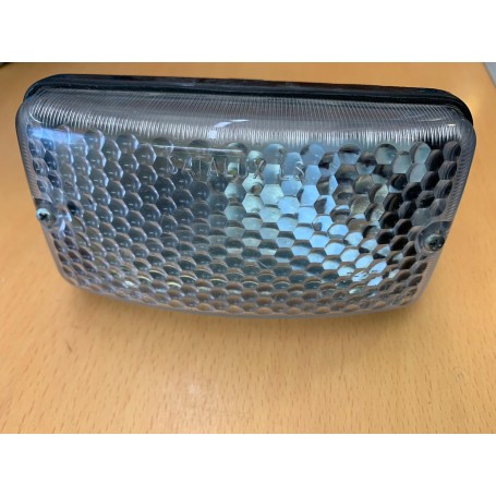 FANALE RETRONEBBIA UNIVERSALE PER AUTO D'EPOCA ANNI 60-70-80 DISP. CATALUX 31047 TRASPARENTE SCAFF. FARI PIAN.34