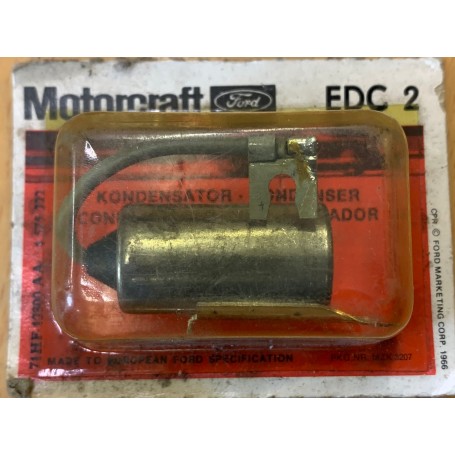 CONDENSATORE SPINTEROGENO ELETTRICO FORD FIESTA/ESCORT ECC. DISP. MOTORCRAFT EDC2 CASSA 256/A