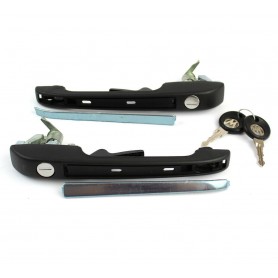 COPPIA MANIGLIE CHIAVI UGUALI VOLKSWAGEN GOLF - POLO FINO AL 1989 CASSA 256/A