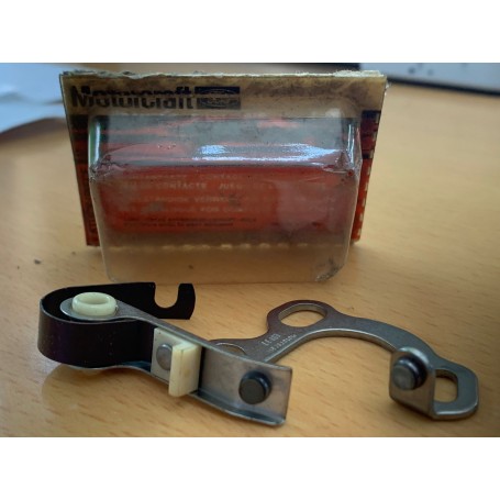 COPPIA CONTATTI PUNTE PLATINATE FORD DISP. MOTORCRAFT EDP33 CASSA 256/A